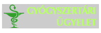 Ügyeletes gyógyszertárak listája